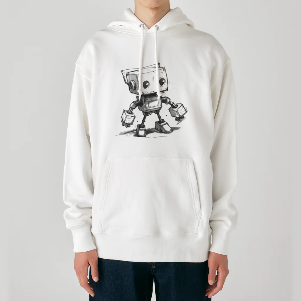 Sachi0625のレトロ戦闘ロボットＣ Heavyweight Hoodie