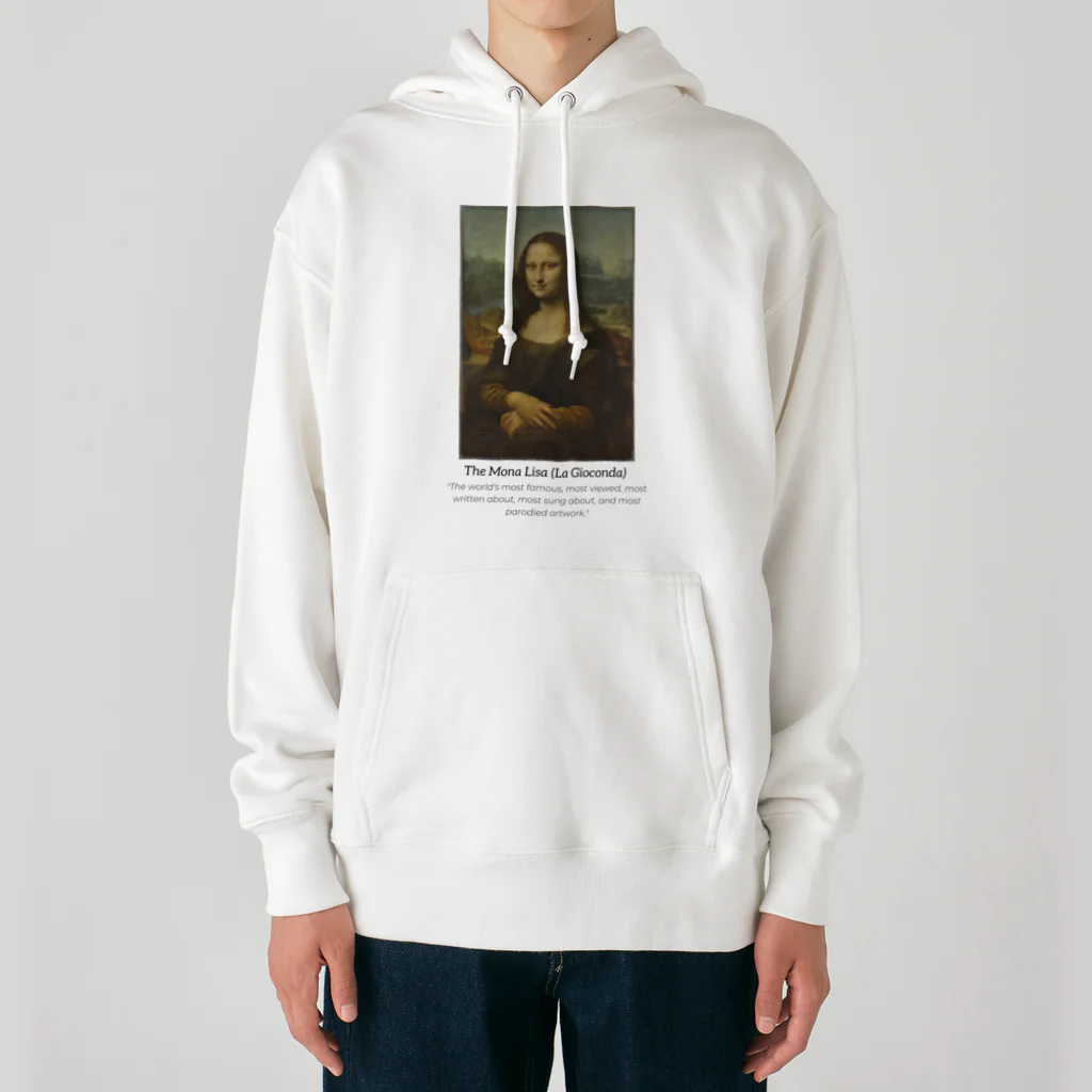 Ｘ-ＣＡＮＶＡＳのモナ・リザ Heavyweight Hoodie