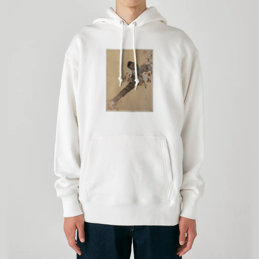 public2024の桜の枝にいたきじ (1887 - 1945) Heavyweight Hoodie