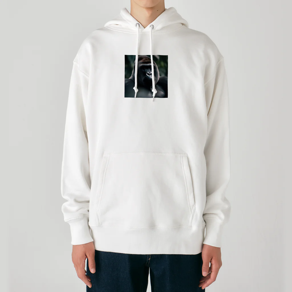 ふぶにゃんのイケメンゴリラ Heavyweight Hoodie