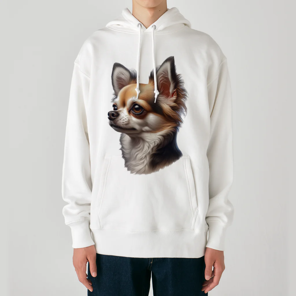 動物大好きのチワワ Heavyweight Hoodie