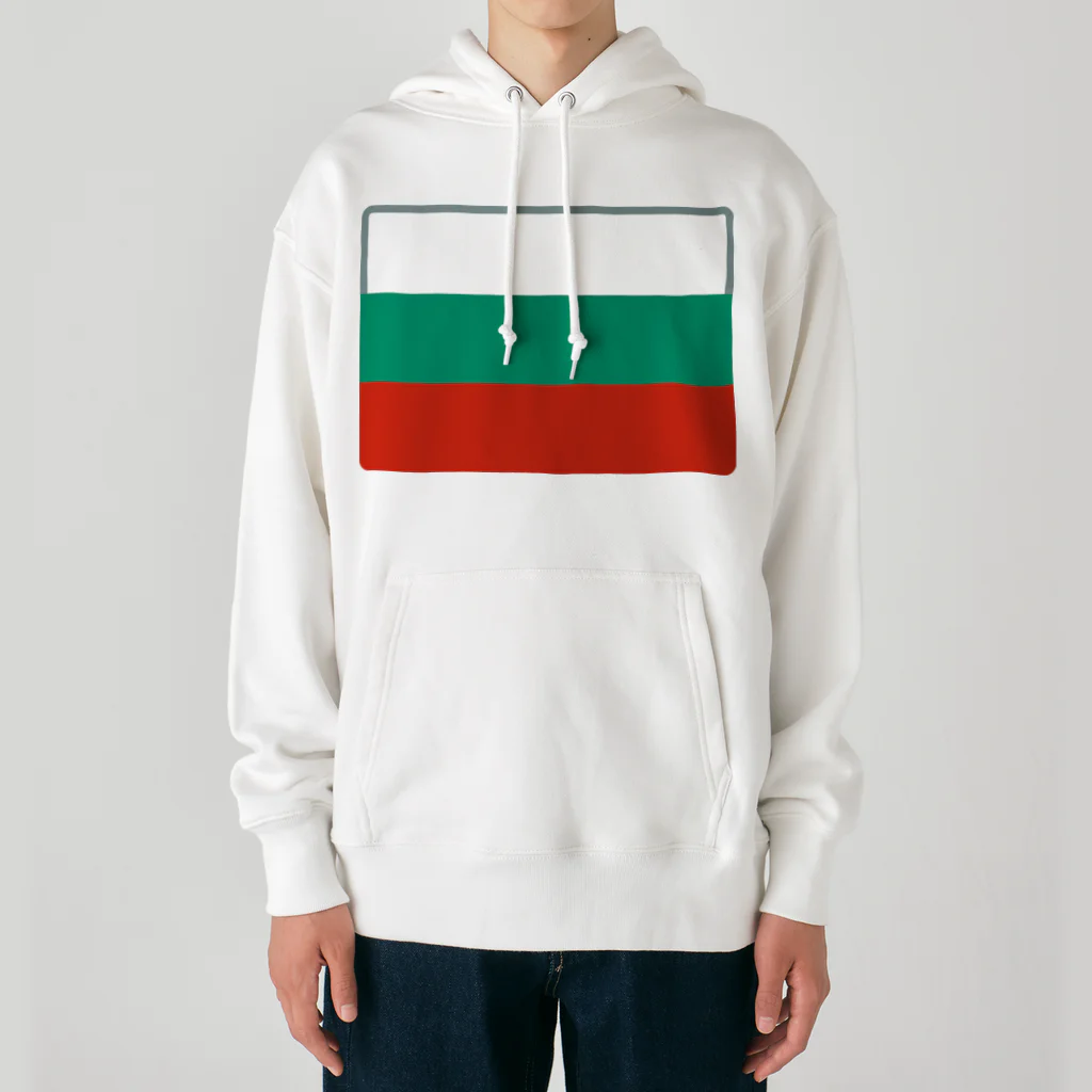 お絵かき屋さんのブルガリアの国旗 Heavyweight Hoodie