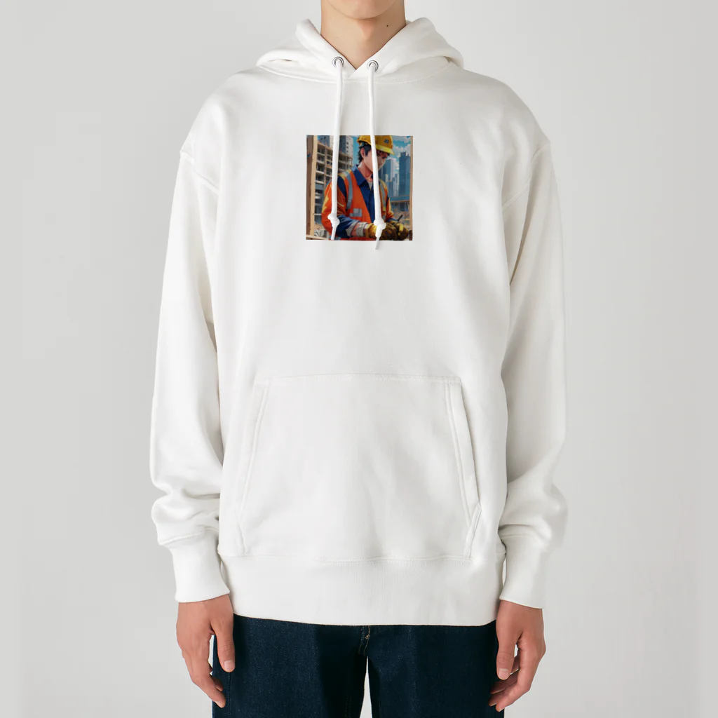 TakeKAKEのゼネコンくん Heavyweight Hoodie