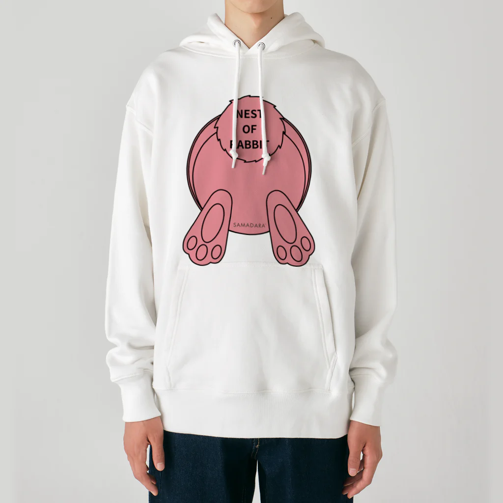 SAMADARA SHOPのネストオブラビット(PINK) Heavyweight Hoodie