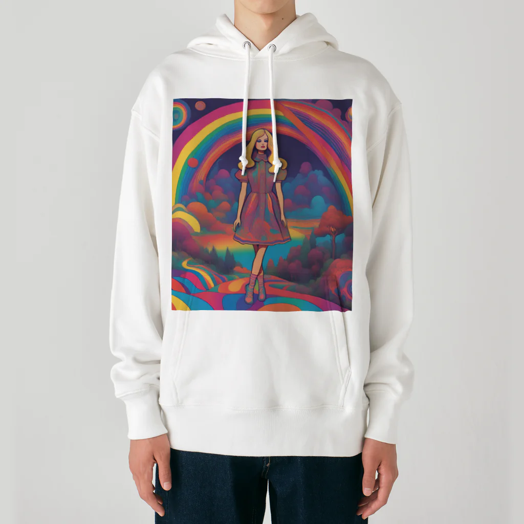 Unique Existenceのpsych girl Heavyweight Hoodie