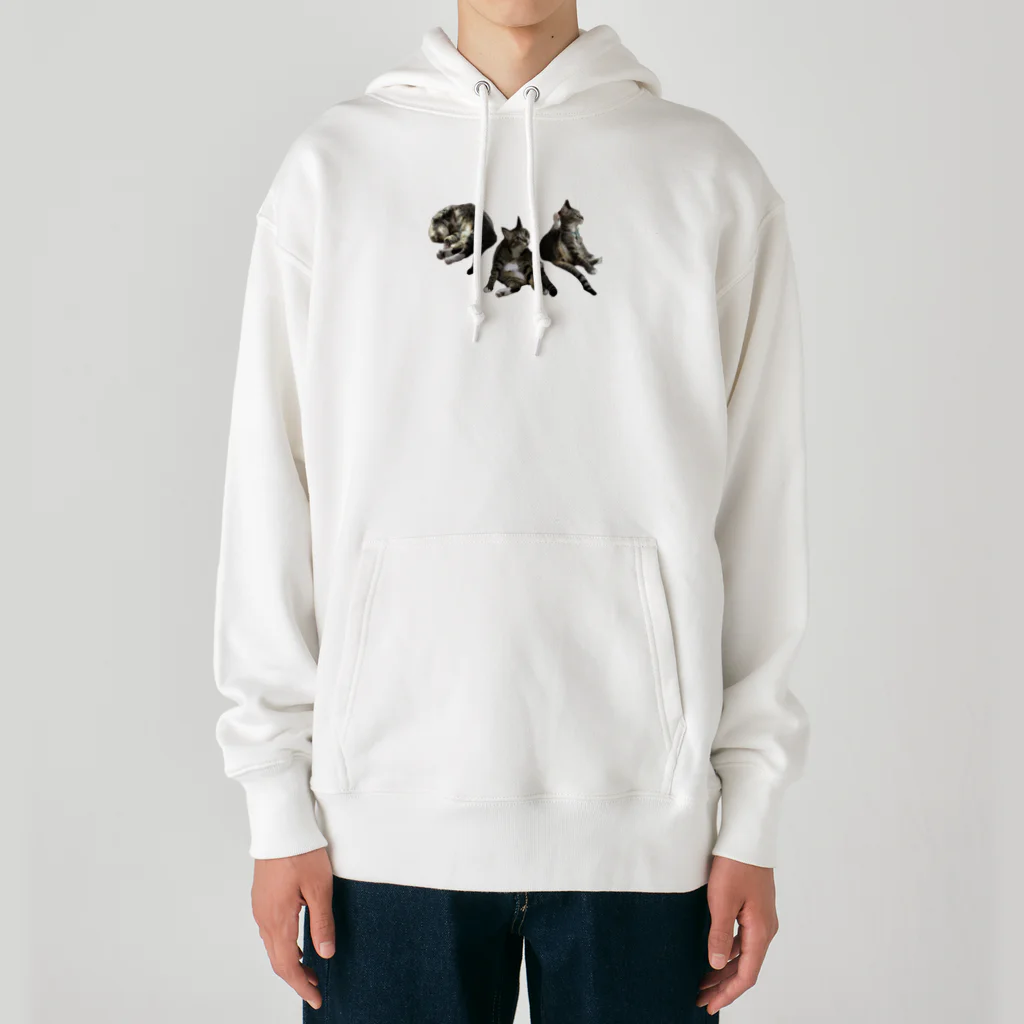 sisyの家ねこ悩殺3ポーズ Heavyweight Hoodie