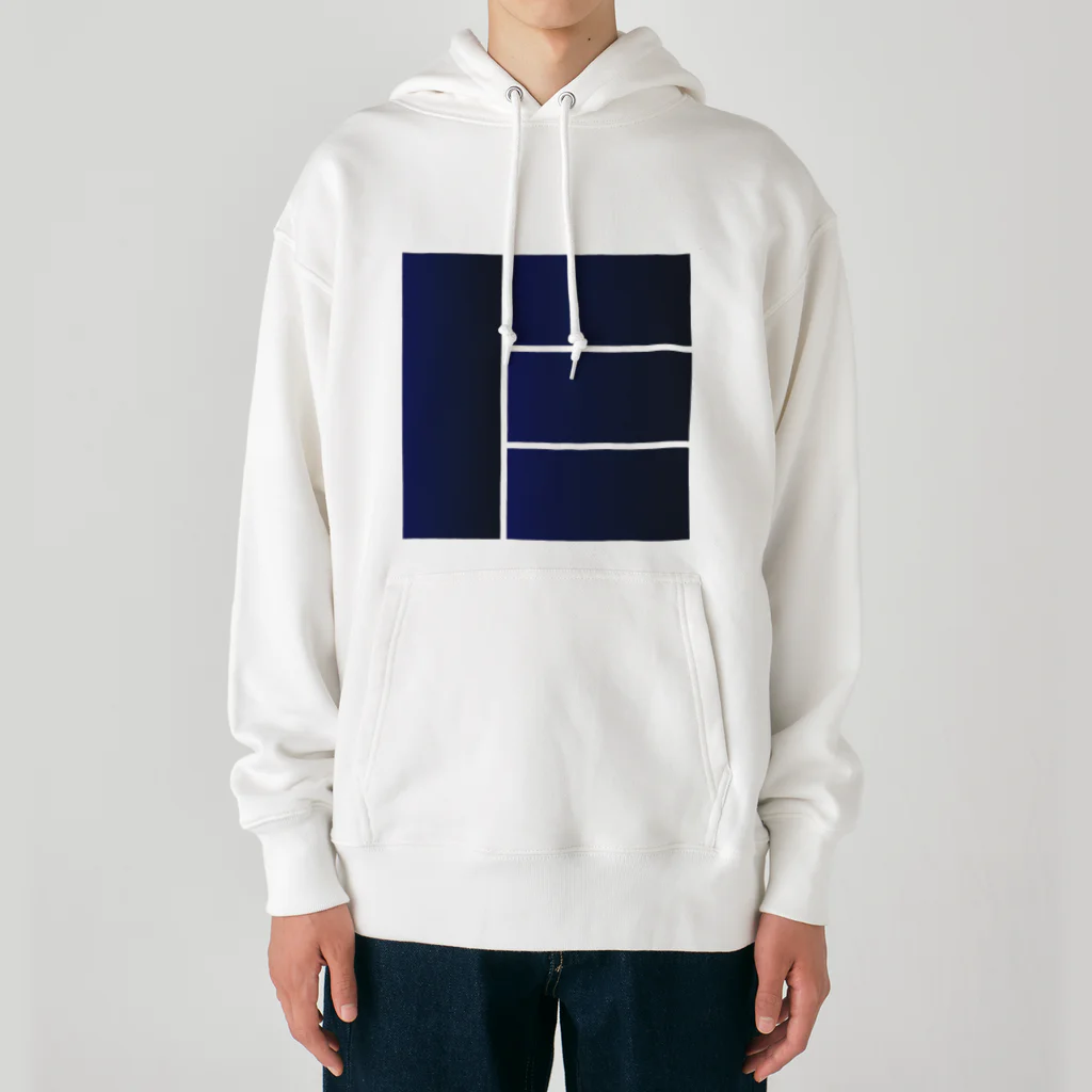 〇△□のお店のシンプルＢＯＸデザイン１ Heavyweight Hoodie