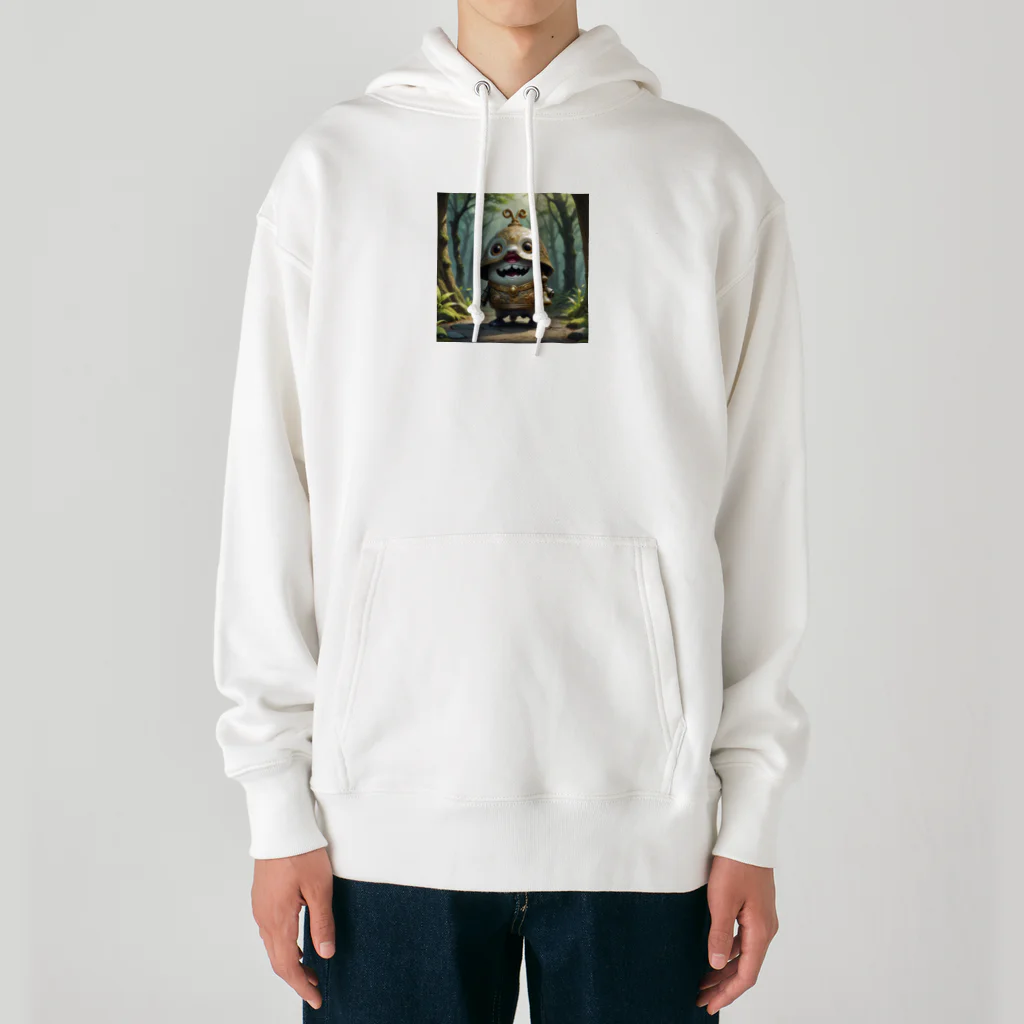 AI妖怪大図鑑のベル妖怪　チリン Heavyweight Hoodie