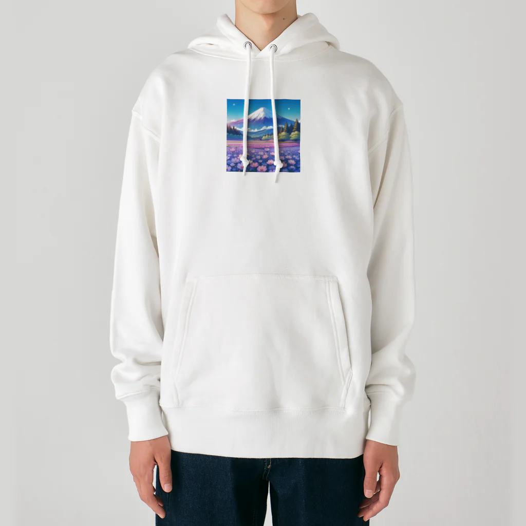 Qten369の日本の美しい風景 Heavyweight Hoodie