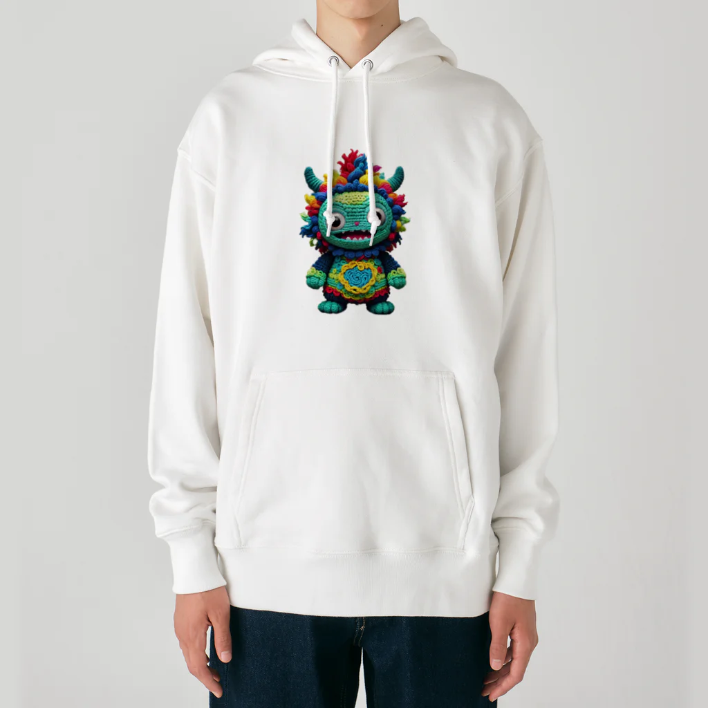 AI妖怪大図鑑の毛糸妖怪　アムヤン Heavyweight Hoodie