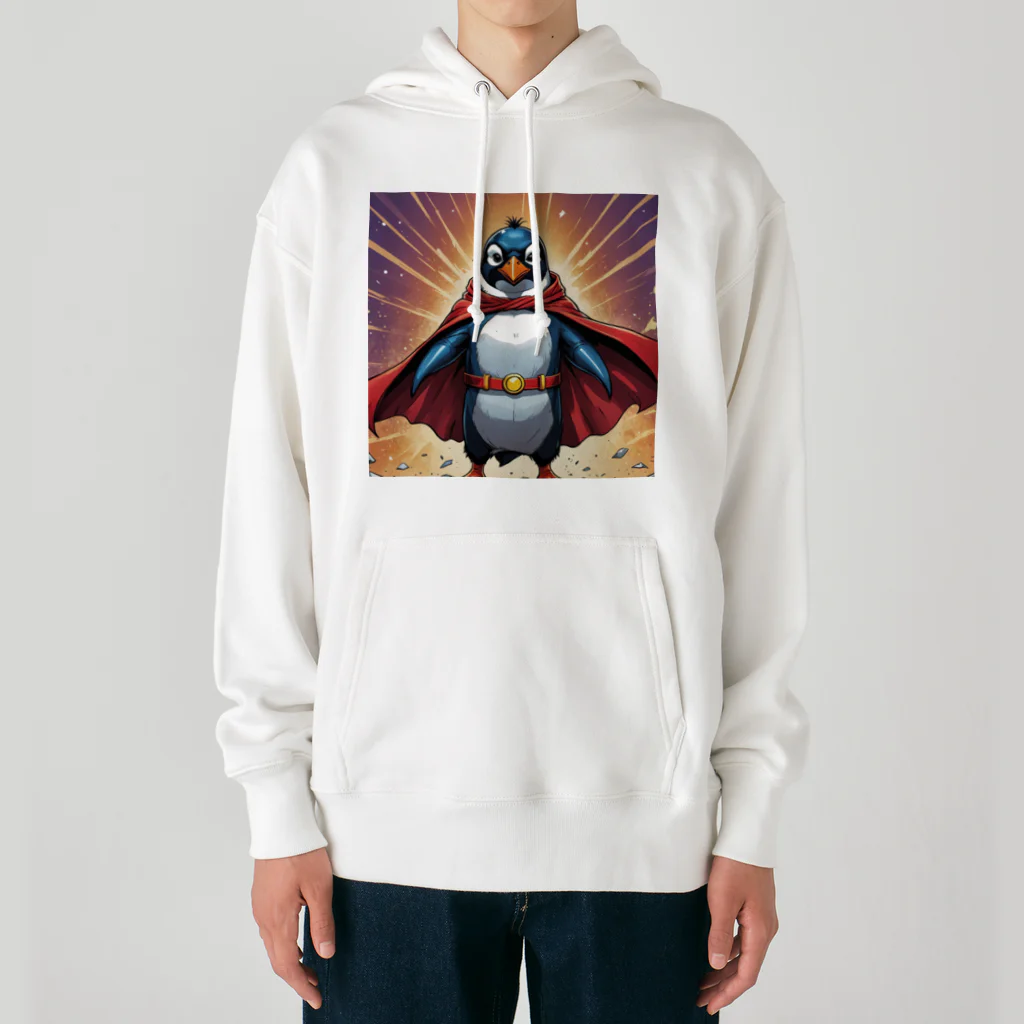 pen.のペンギンのヒーロー登場！ Heavyweight Hoodie