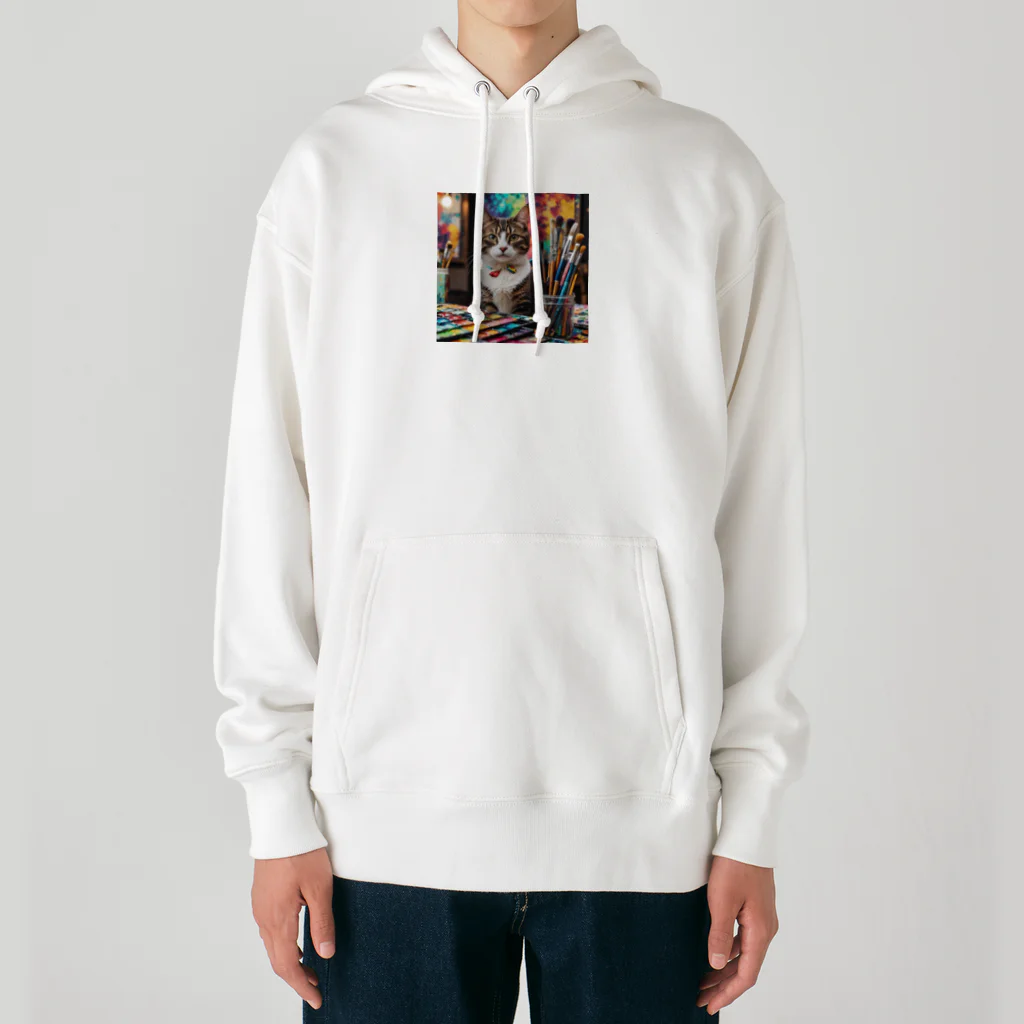 YUYUYのネコちゃん Heavyweight Hoodie