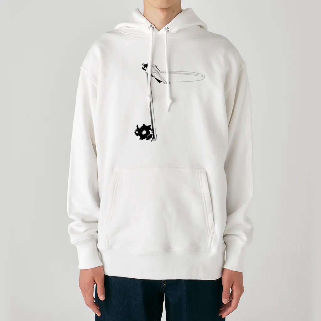 sanmalのblackholecat Heavyweight Hoodie