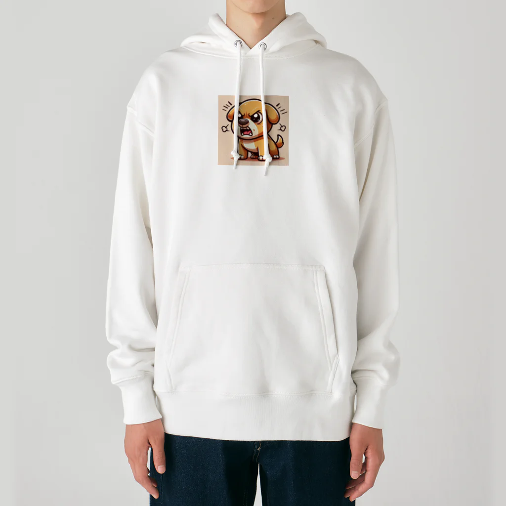 namidamakiの怒りん坊犬 Heavyweight Hoodie