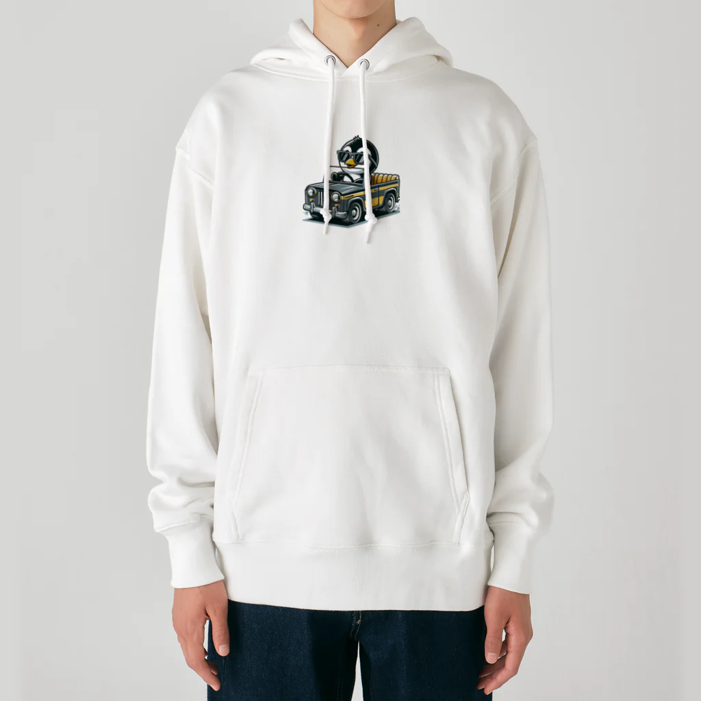 namidamakiのトラックペンギン Heavyweight Hoodie