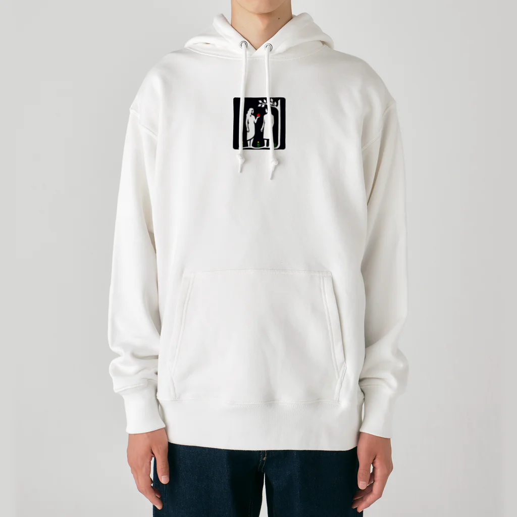 APOJOHNのアダムとエバ Heavyweight Hoodie