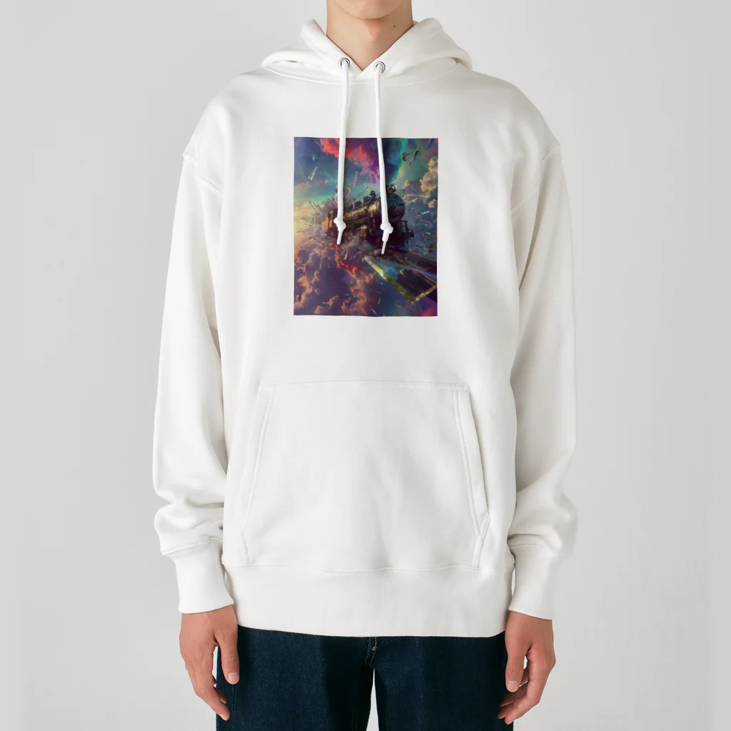 幻想ラボの「ガラスの次元を越える旅」 Heavyweight Hoodie