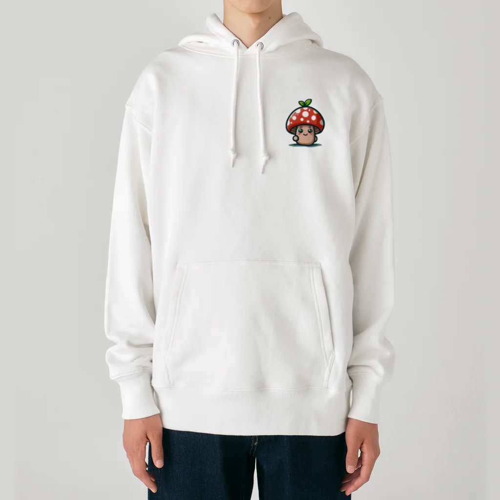 かわいいキノコくん🍄のかわいいキノコくん🍄 Heavyweight Hoodie