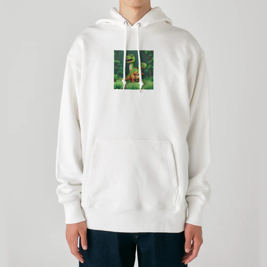 OTIRUBUTUBUTUのいきわかれ恐竜 Heavyweight Hoodie