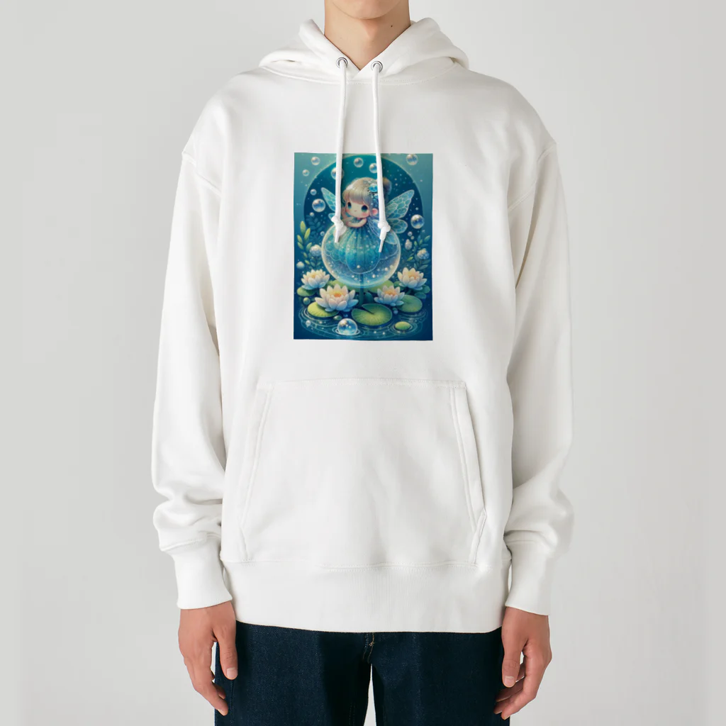 miuhaduの「水辺の妖精の輝き」 Heavyweight Hoodie