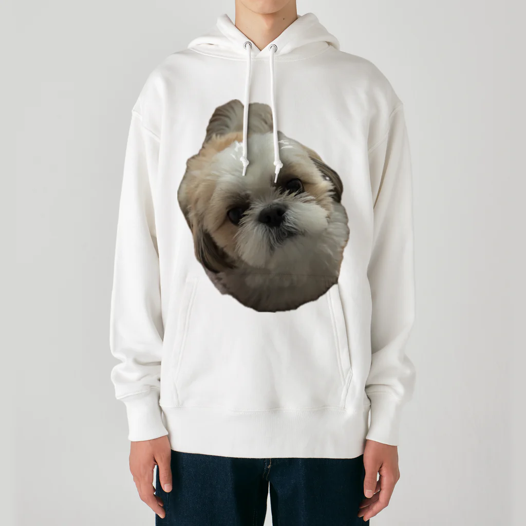 こつきと愛犬の茶々丸の茶々丸グッズ Heavyweight Hoodie