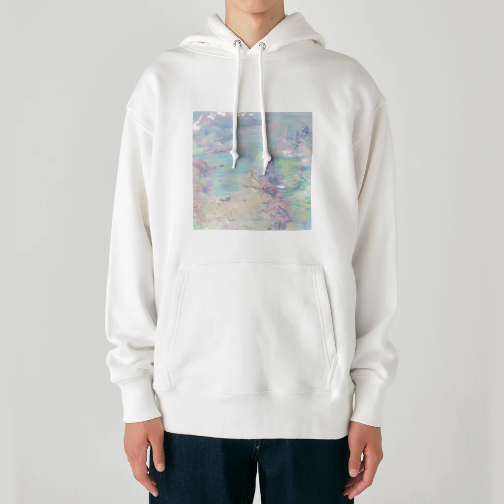 幻想世界のイーハトーブの幻風景 Heavyweight Hoodie