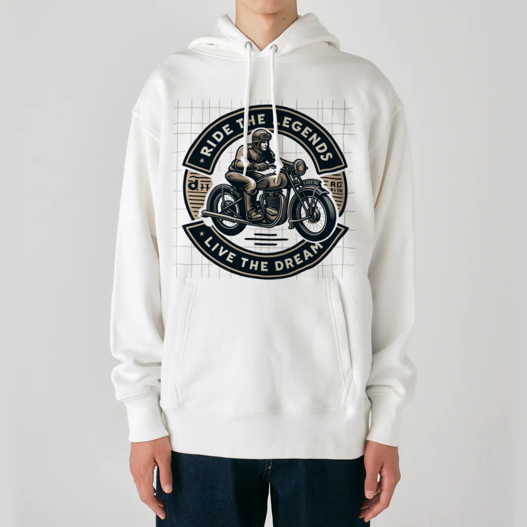 Tetsu_ZのRide the legends  Heavyweight Hoodie