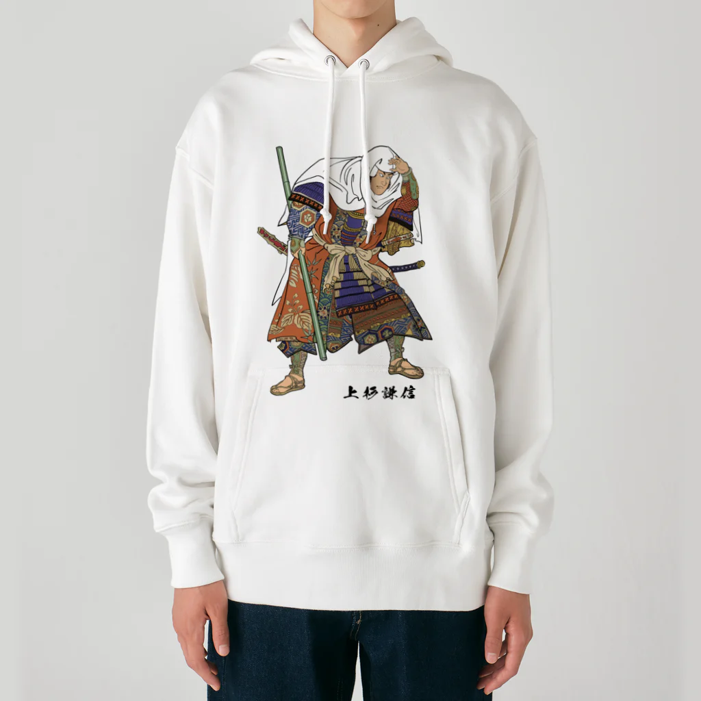 freehandの戦国武将・上杉謙信 Heavyweight Hoodie