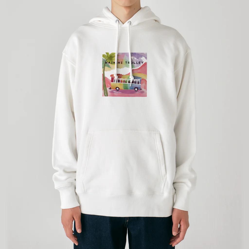 ハワイライフのWAIKIKI TROLLEY Heavyweight Hoodie