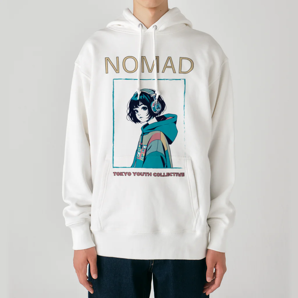 NOMAD TOKYO YOUTH COLLECTIVEのヘッドフォンガール 002 Heavyweight Hoodie