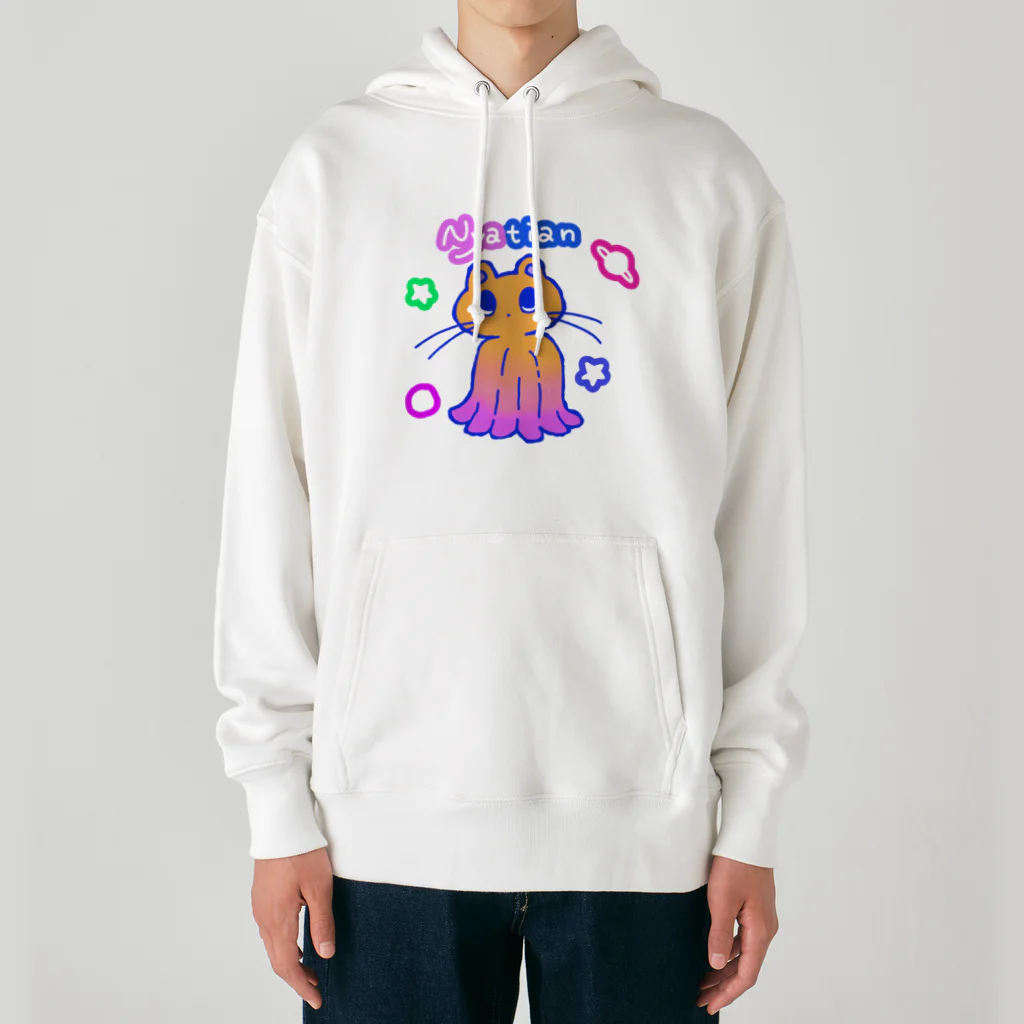 猫野尻尾のねこ火星人 Heavyweight Hoodie