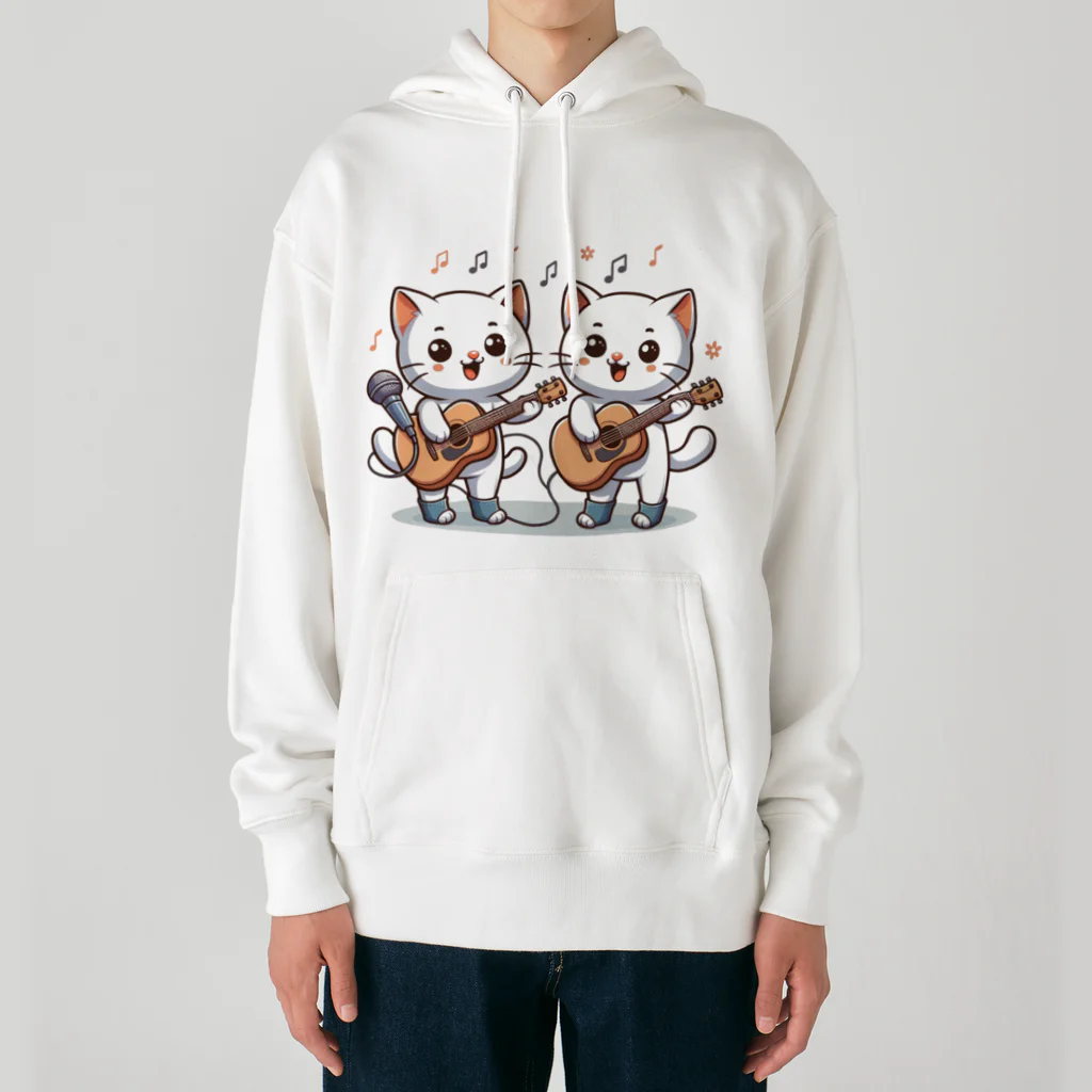 チェリモヤのねこコーラス 12 Heavyweight Hoodie