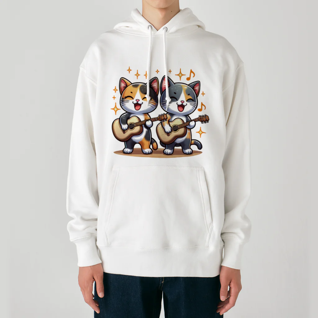 チェリモヤのねこコーラス 13 Heavyweight Hoodie