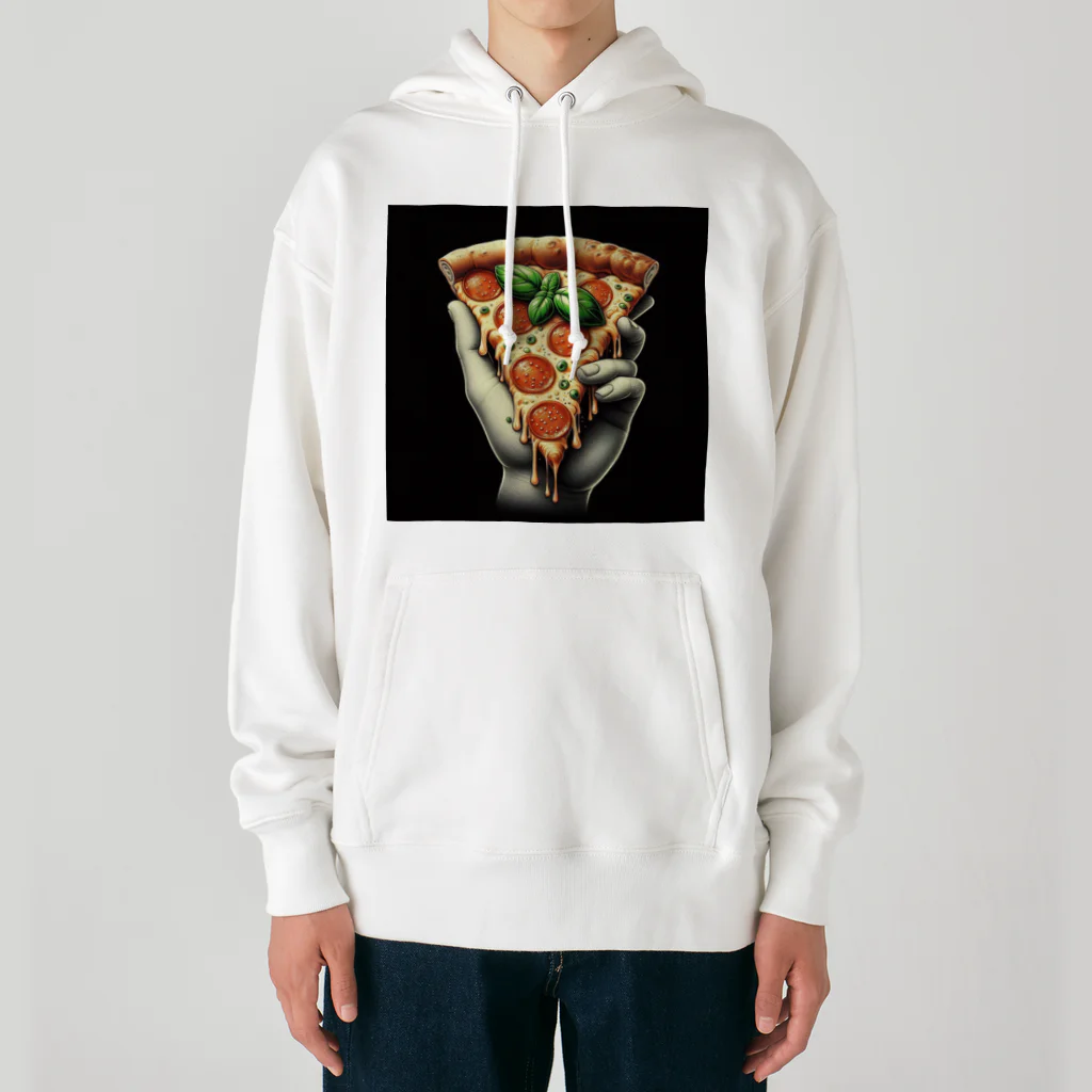 yuriseのおしゃれなpizzaのグッズ Heavyweight Hoodie