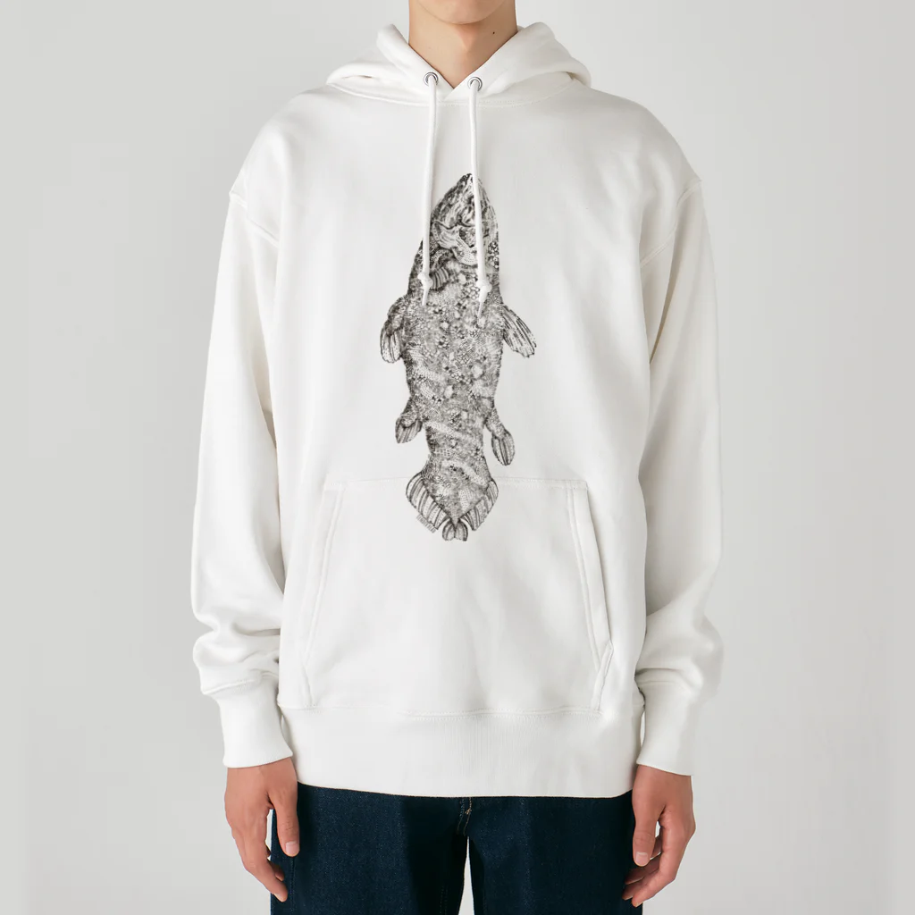 TenderHeadのシーラカンス Heavyweight Hoodie