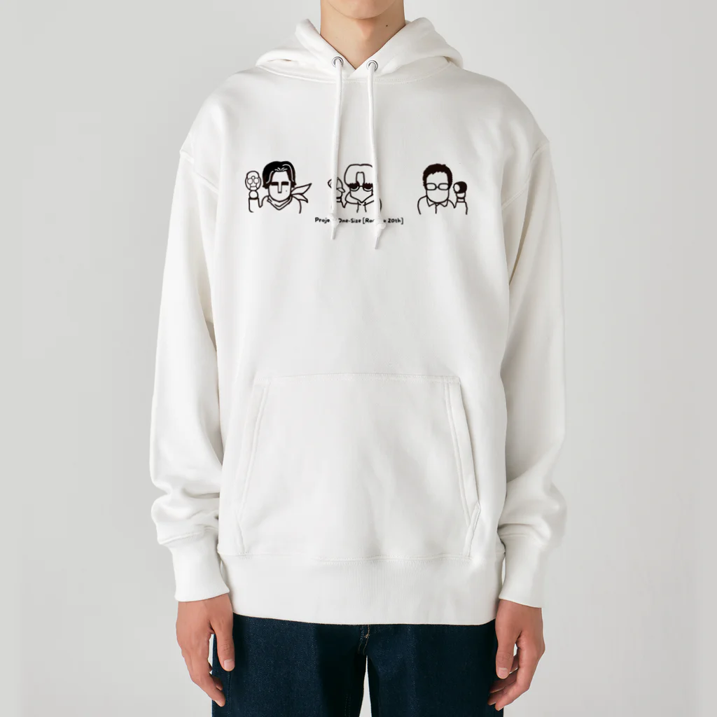 Project One-Sizeの３人の個性をギュッと集結 Heavyweight Hoodie