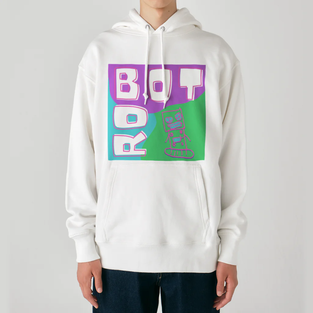 design labのBOT BOY - Pink Pop Edition Heavyweight Hoodie
