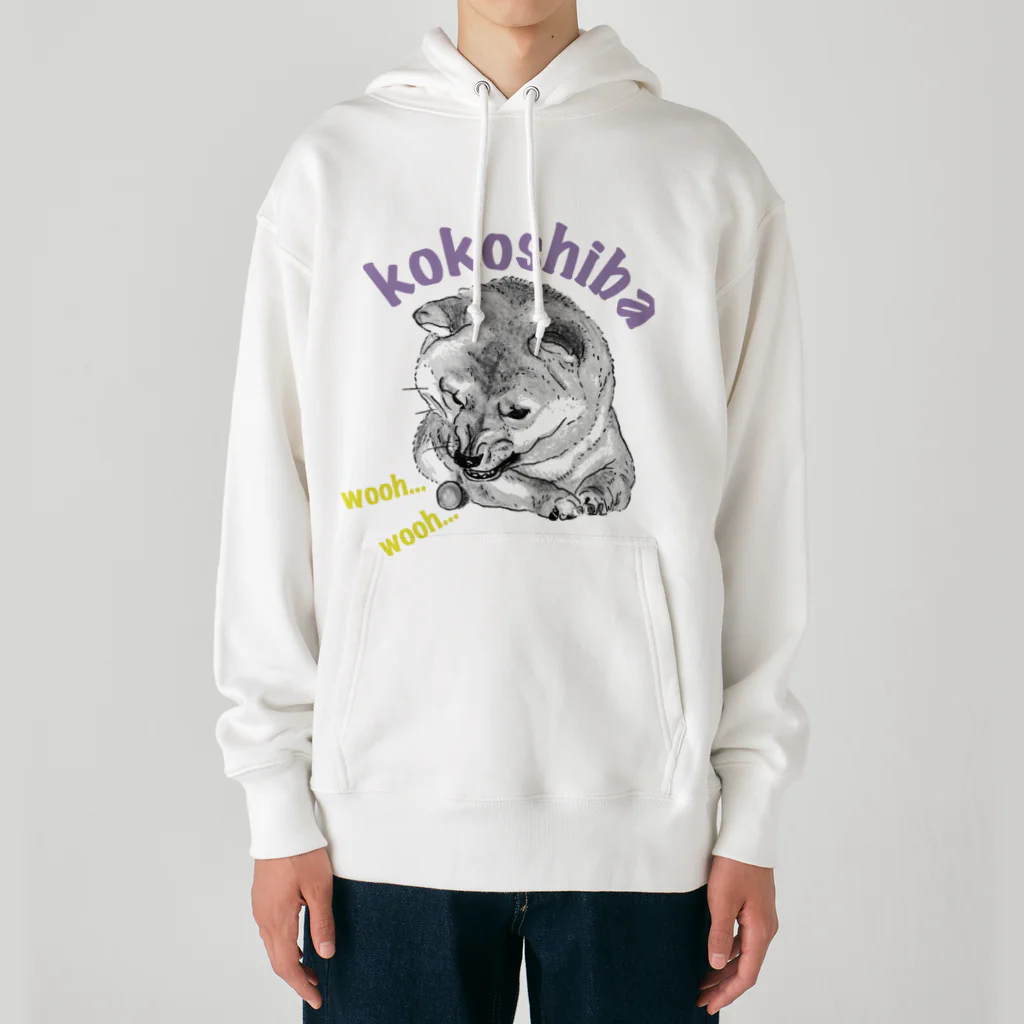 kokoshibaのガルルしばいぬ Heavyweight Hoodie