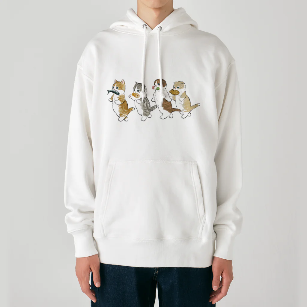 mofusandの花より団子にゃん Heavyweight Hoodie