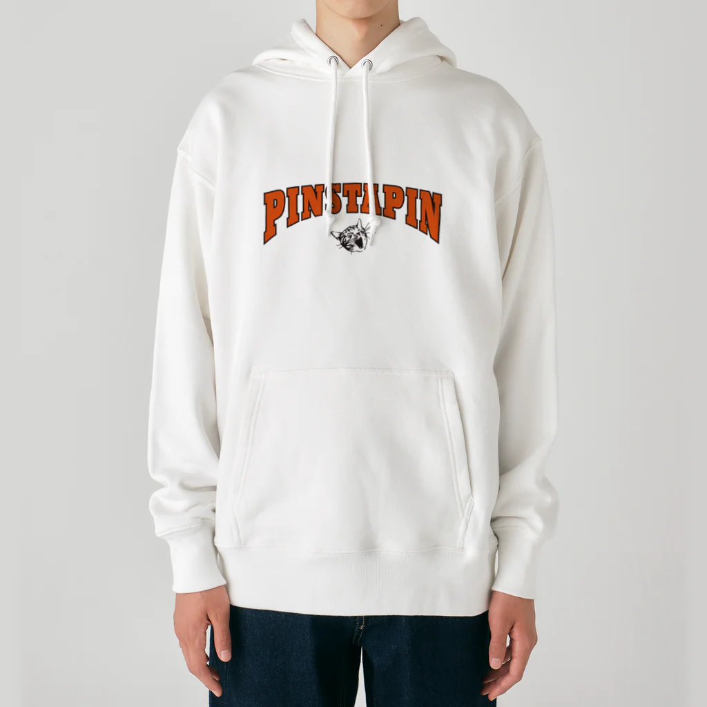 PinstapinのPinstapin カレッジロゴ風 Heavyweight Hoodie