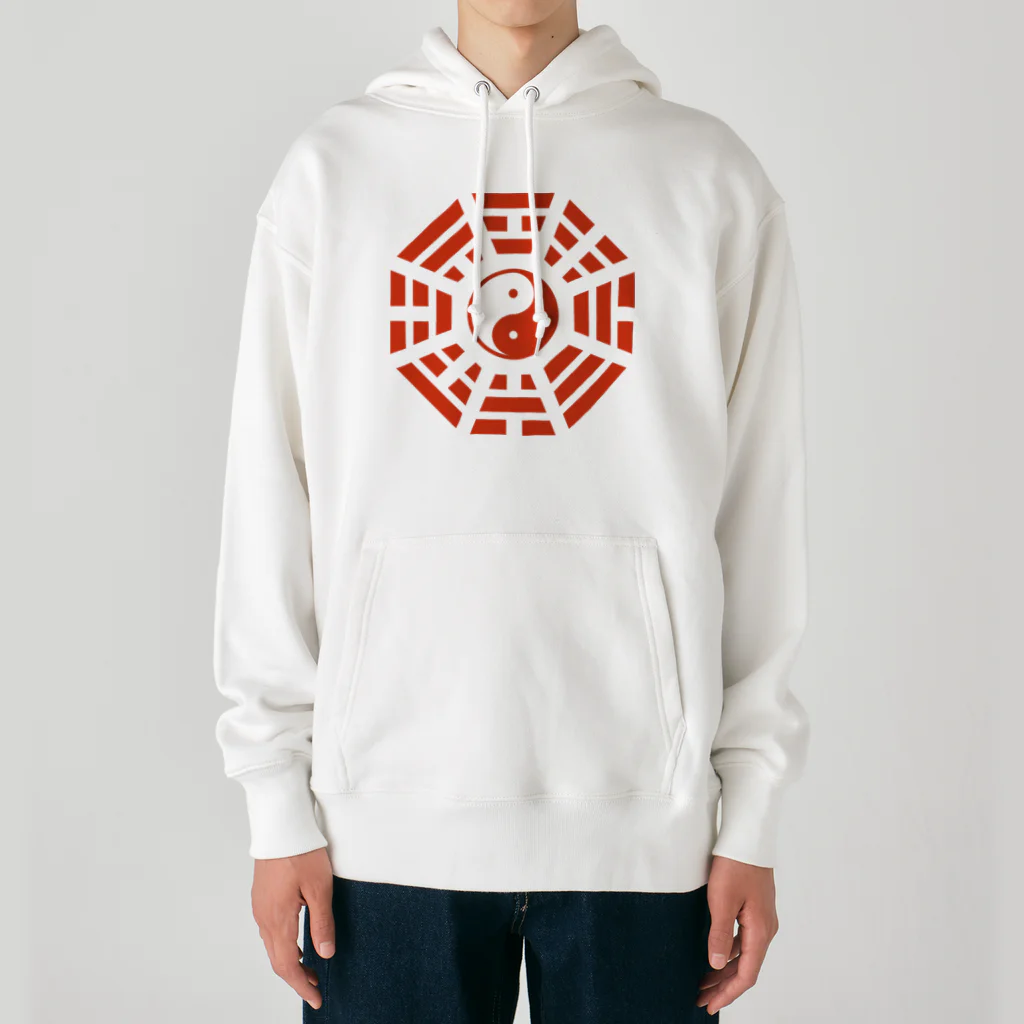 中華呪術堂（チャイナマジックホール）の太極八卦(赤)mini Heavyweight Hoodie