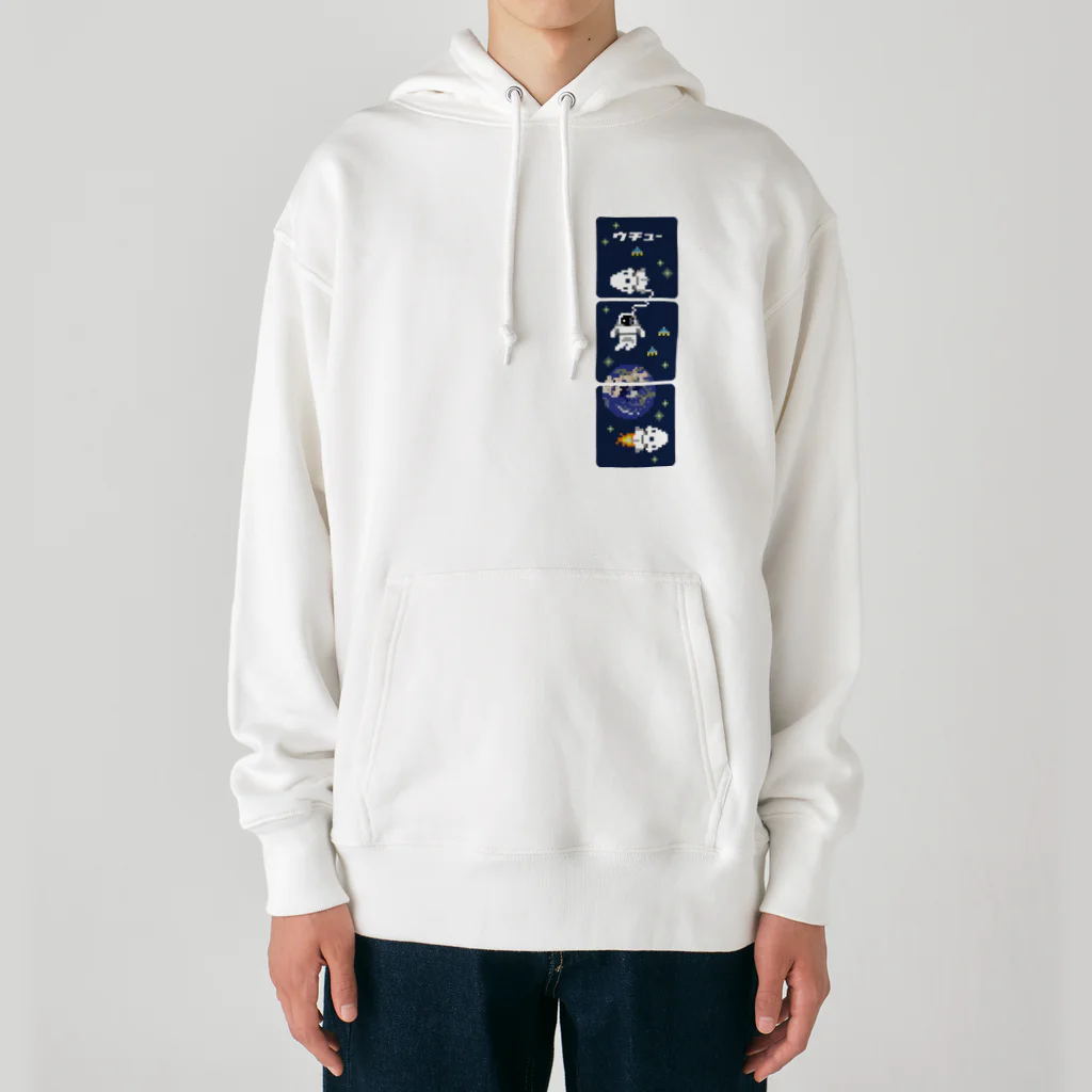 huroshikiのドットウチュー Heavyweight Hoodie