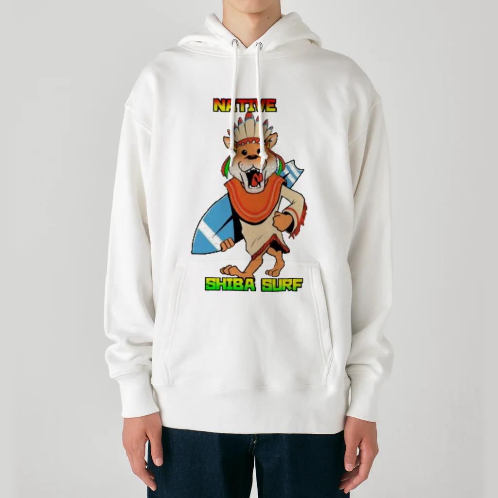 GOOTのネイティブ柴サーフ Heavyweight Hoodie