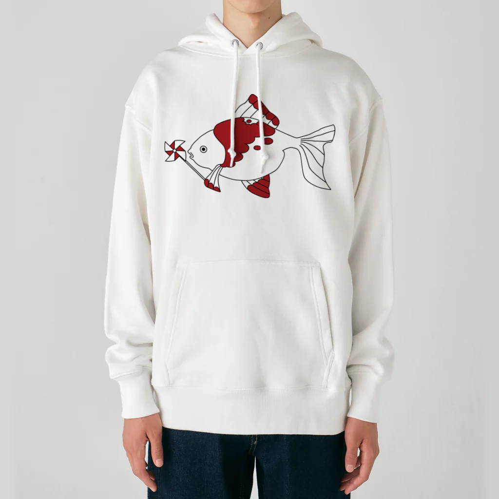 Amiの風車白金魚 Heavyweight Hoodie