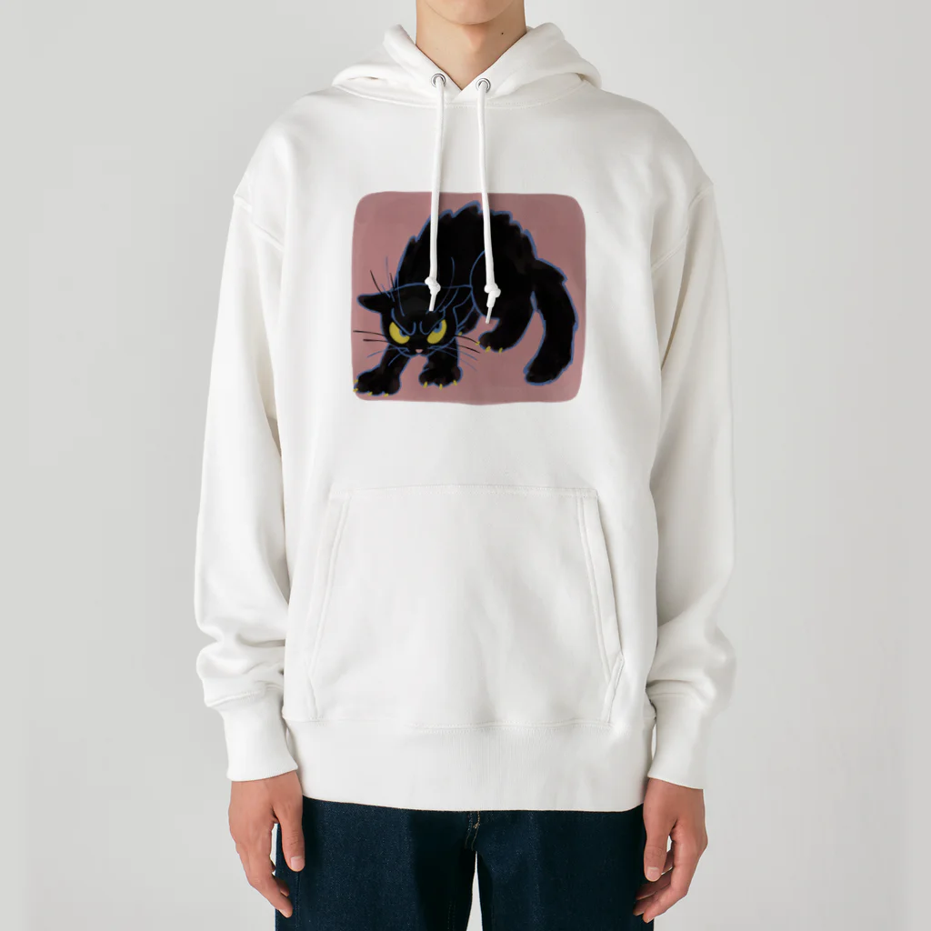 SMTRの黒猫　憤怒 Heavyweight Hoodie