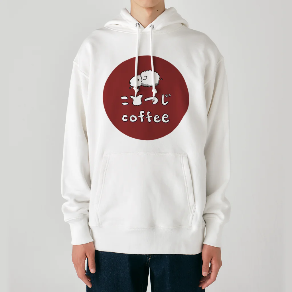 こひつじcoffeeのロゴマーク（ラウンド）/こひつじcoffee Heavyweight Hoodie