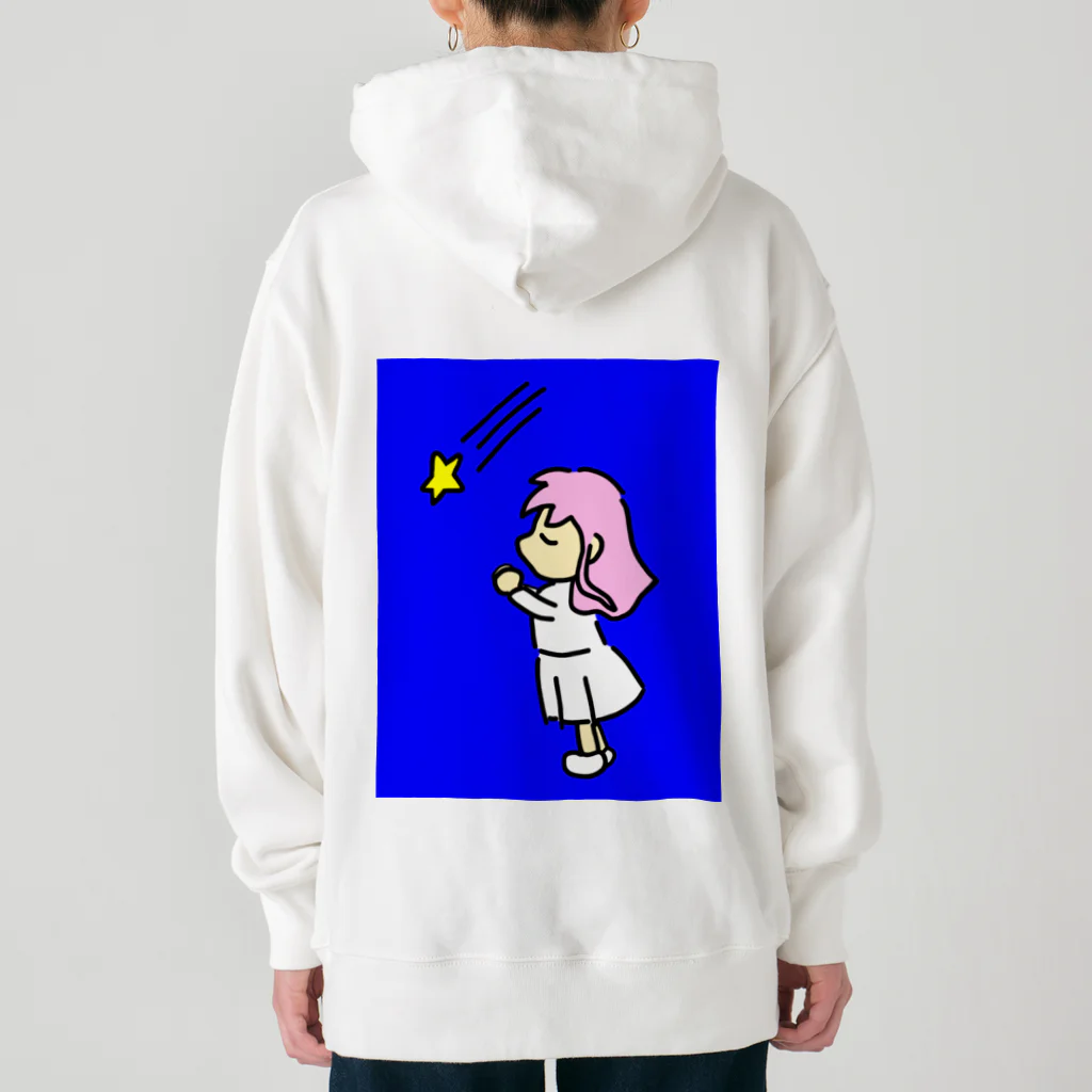 greetenの夜空　星に願いを Heavyweight Hoodie