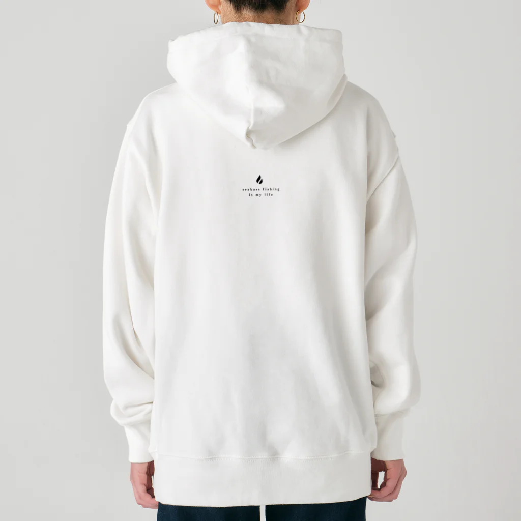 シーバスフィッシングのシーバス:ゴム使ってみました Heavyweight Hoodie