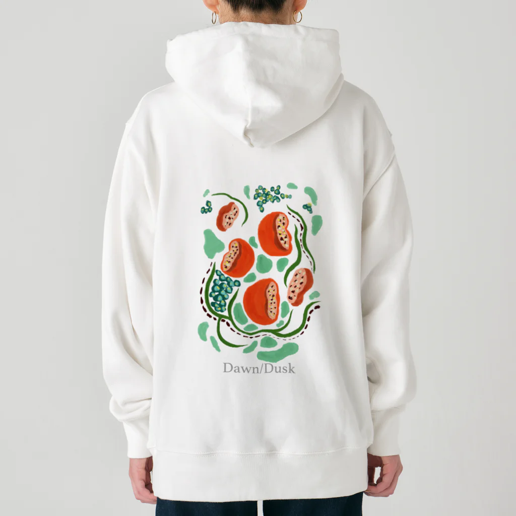 Dawn and DuskのPomegranate Heavyweight Hoodie