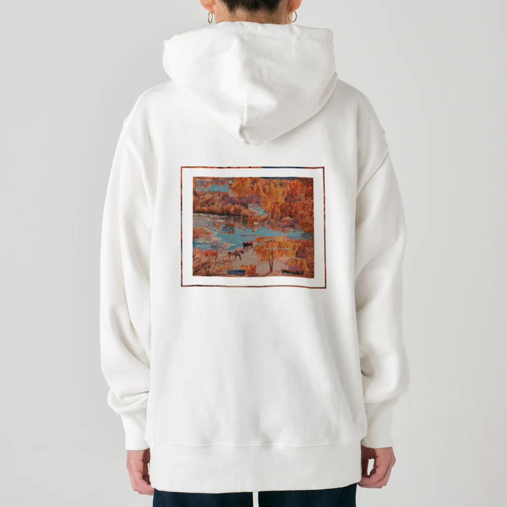 monocolor_collageの再構築８ Heavyweight Hoodie